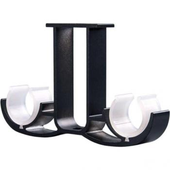 Double Curtain Rod Brackets, 2pcs, Window Hardware Holder