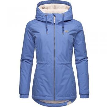 Ragwear Winterjacke Dankka Warm, Damen, blau, Größe S, wasserdicht