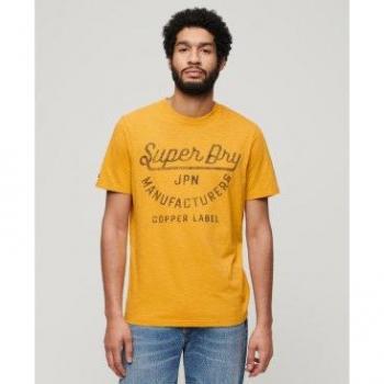 Superdry Kurzarm T-Shirt Kupferlabel