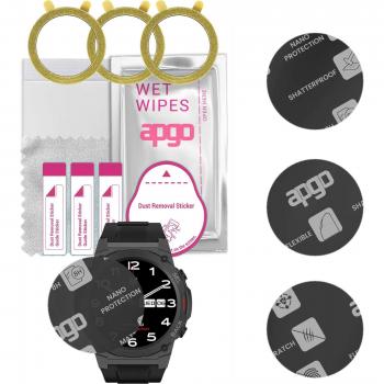 Nano‑Flex APGO Matte Shield – 3× Schutzglas, kompatibel mit FW63 Cobalt Pro