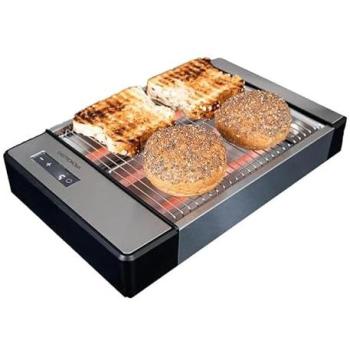 Grille-pain Plat 920W avec 6 Niveaux de Brunissage
