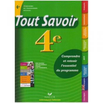 Tout Savoir 4e