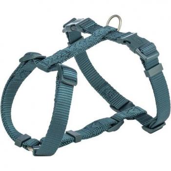 Trixie Imbracatura Blu Petrol 42-60 cm, Collare + Guinzaglio