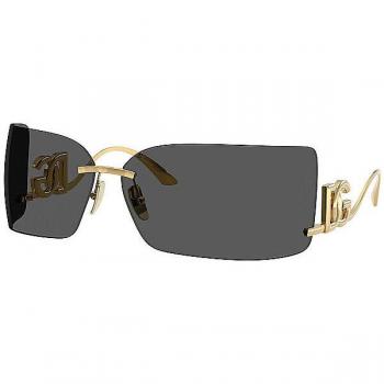 Dolce & Gabbana DG2319 02/87 Occhiali da Sole Metallo Oro Grigio Quadrato