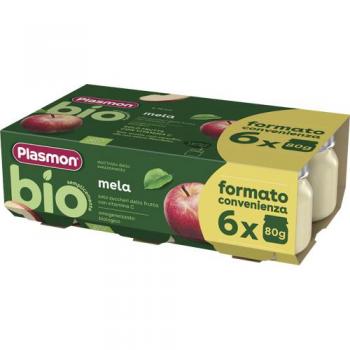 BIO MELA PLASMON OMOGENA 80G ×6