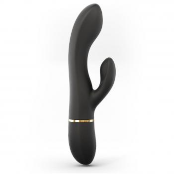 Bunnyvibrator Dorcel Glam Rabbit – Schwarz, 22 cm