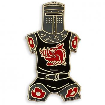 Pin Émail Noir Monty‑Python Graal du Saint Graal