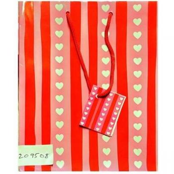 Liebevolle Geschenktüte zum Valentinstag