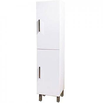 Mueble de Baño MonteCarlo 30 cm – Ondee, Montado en Sitio, Blanco Brillante