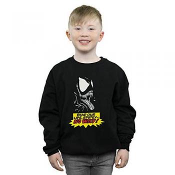 Marvel Boys Venom No Way Pullover 9‑11 Jahre Schwarz