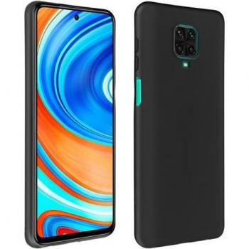 Avizar Frosted Case für Xiaomi Redmi Note 9 Pro Max/9S, Schwarz
