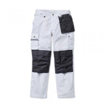Pantaloni Carhartt Multi Pocket Bianco Taglia 34