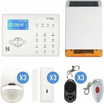 Kit di Allerta Casa RTC 15 con Sirena Solare Iprotect Evolution