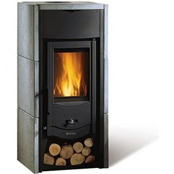 La Nordica Asia BII – Stahl Schwarz, Vulcan Kaminofen 6.0 kW
