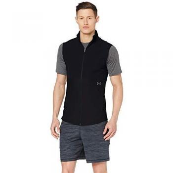Gilet Ibrido Vanish Under Armour, Felpa Uomo, Nero (Black/Pitch Gray), S