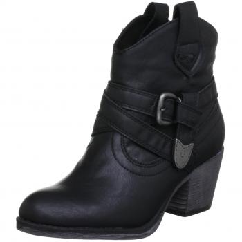 Satire Boots from Rocket Dog in Black Pu