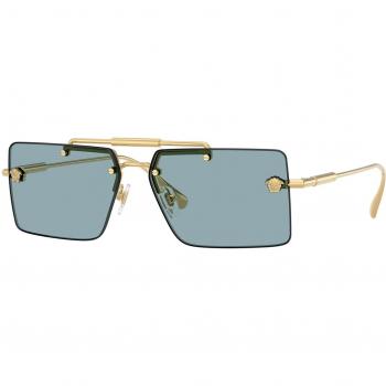 Versace VE2245 Rechteckige Sonnenbrille Gold
