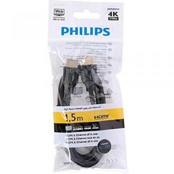 Philips SWV5401P HDMI 4K Extension Cable – 1.5M, White