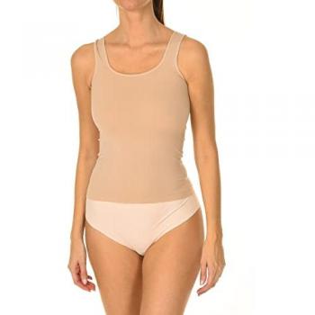 Natural Beige Women's Seamless Vest – MC61387