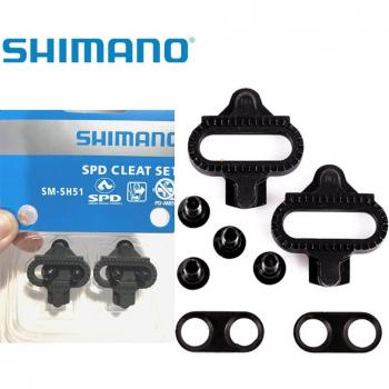 Kit de Pédales VTT Shimano SM SH51 et Taquets