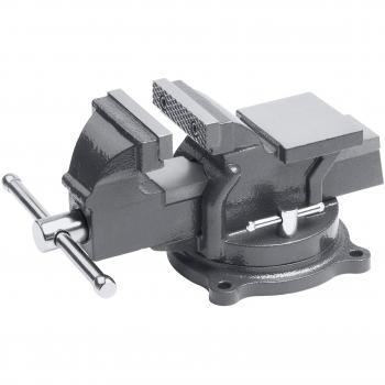 Étau Rotatif 100 mm avec Mâchoires en Acier – MEISTER