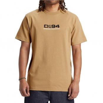 Camiseta de Hombre DC Shoes Compass en Color Azul Marino con Estampado de Brújula