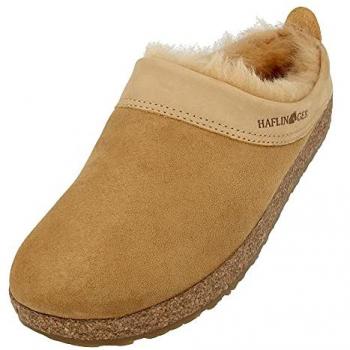 Haflinger Lammfell Hausschuhe Snowbird Beige 39