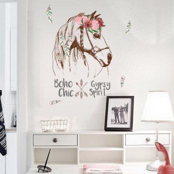 Whimsical Horse Wall Art Stickers
