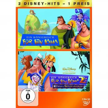 Ein Königreich für ein Lama / Ein Königreich für ein Lama 2: Kronks großes Abenteuer [2 DVDs]