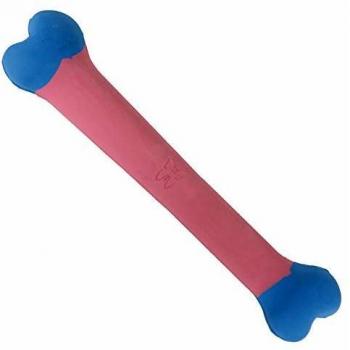 Hueso de Caucho Natural para Perros Martin Sellier Rubb'N'Color 21 cm