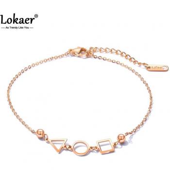 Brazalete Lokaer 210mm en Oro Rosa