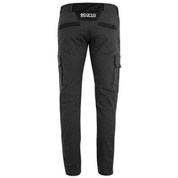 Pantaloni da lavoro multitasche Sparco Boston cotone grigio XXXL