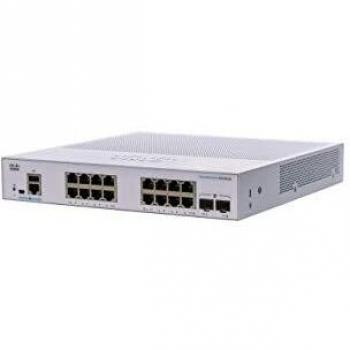 Cisco CBS250-16T-2G-EU switch di rete Gestito L2/L3 Gigabit Ethernet (10/100/1000) Argento