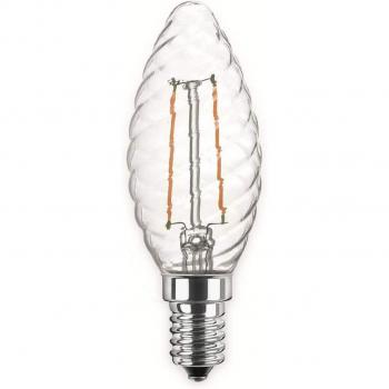 BLULAXA LED-Lampe 49087 – Kerzenfilament E14 (2,5 W, 250 lm, 2700 K)