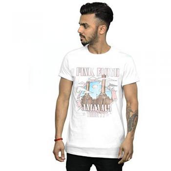 T-shirt Pink Floyd Animal Factory Blanc