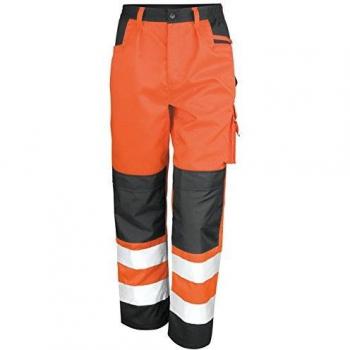 Pantalone uomo multitaglia visibilità classe 2 arancione XXL