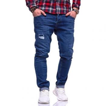 BEHYPE Herren‑Jeans – Slim‑Fit – Größe 31, Länge 30 – blau – 98 % Baumwolle, 2 % Elasthan – Urbaner Look