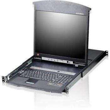 Aten 8 Port KVM Switch RJ45 Dual Rail