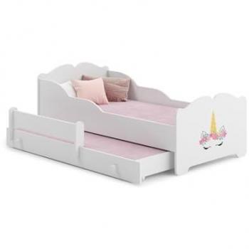 Cama Doble Anna 160x80 Estilo Unicornio