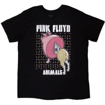 Canotta Pink Floyd Design Animale per Adulti Nero L