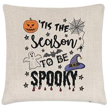 Ghostly White Patio Cushion – Garden Greatness Halloween