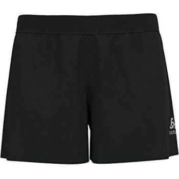 Odlo Zeroweight Pantaloncini 3 pollici, Black, X-Small Donna