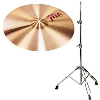 Paiste 18 Thin Crash Becken, PST7 Serie inkl. Beckenständer
