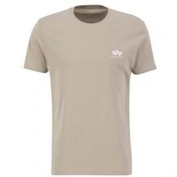 Alpha Industries Men's Small Logo Tee Vintage Sand XL