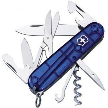 Victorinox Climber 1.3703.T2 Transparent Blue 14‑Tool Knife
