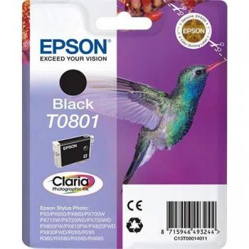 Cartucho de tinta Epson Hummingbird T0801 Negro
