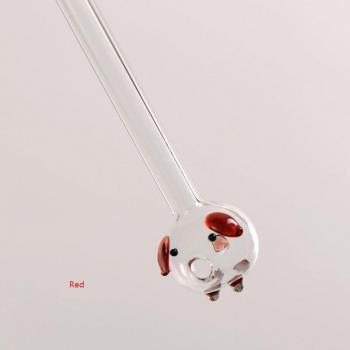 Handmade Pig Drinking Straws