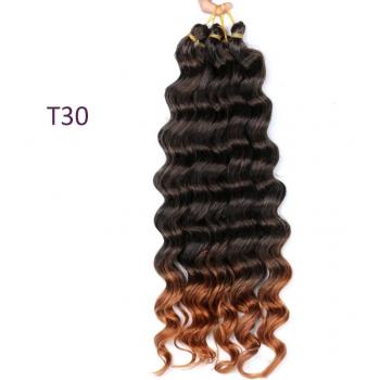 Crochet Tress Extensión Color Borgoña