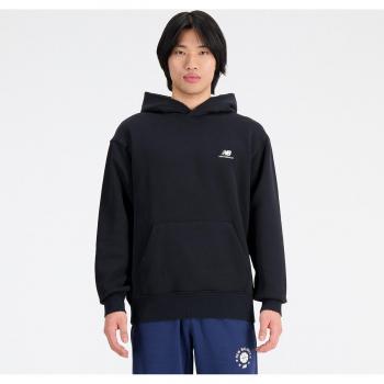 New Balance Felpa Hoops Cappuccio Nera S