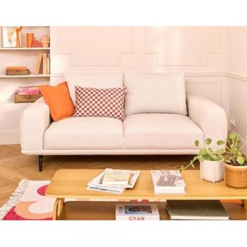 Canapé d'angle 2 places beige – Vicence